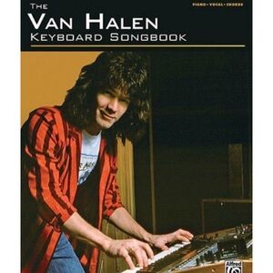 Alfred Van Halen Keyboard Songbook - Red and Blue Cover